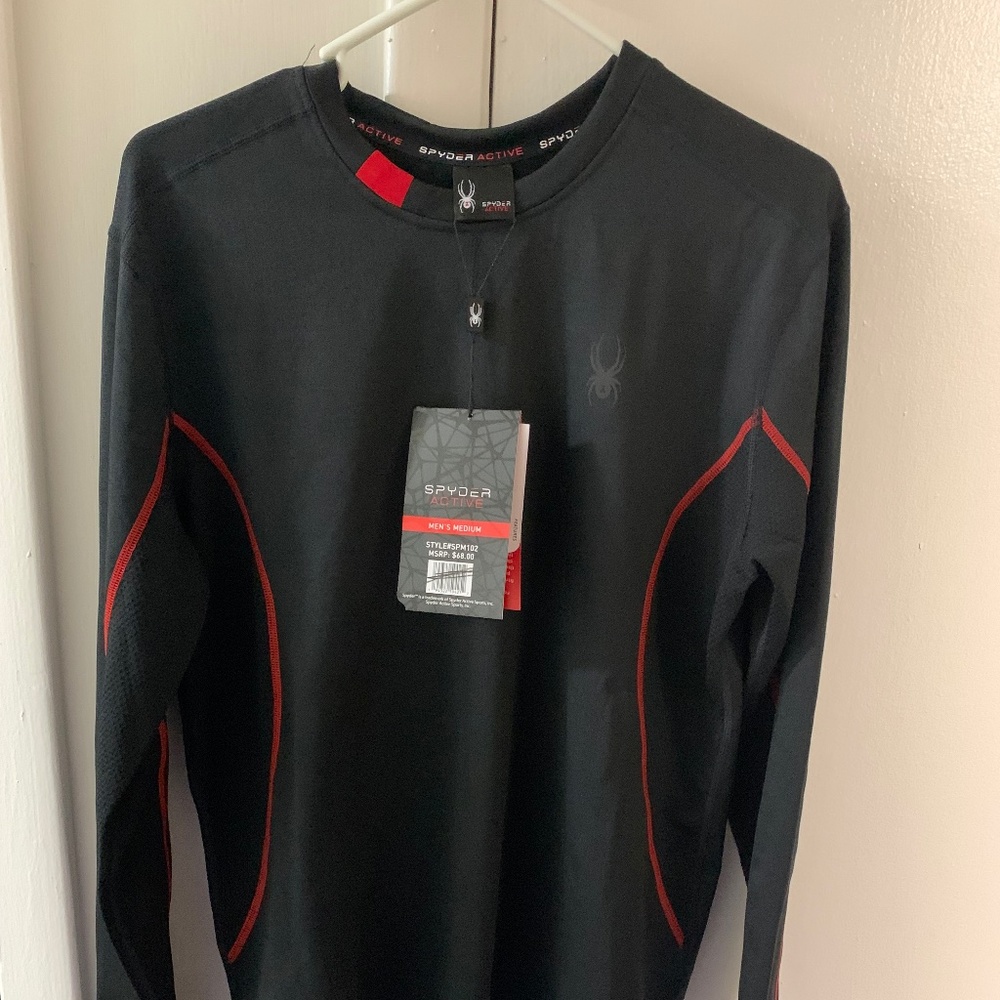 Spyder ProWeb Fleece Lined Thermal Shirt style# spm102